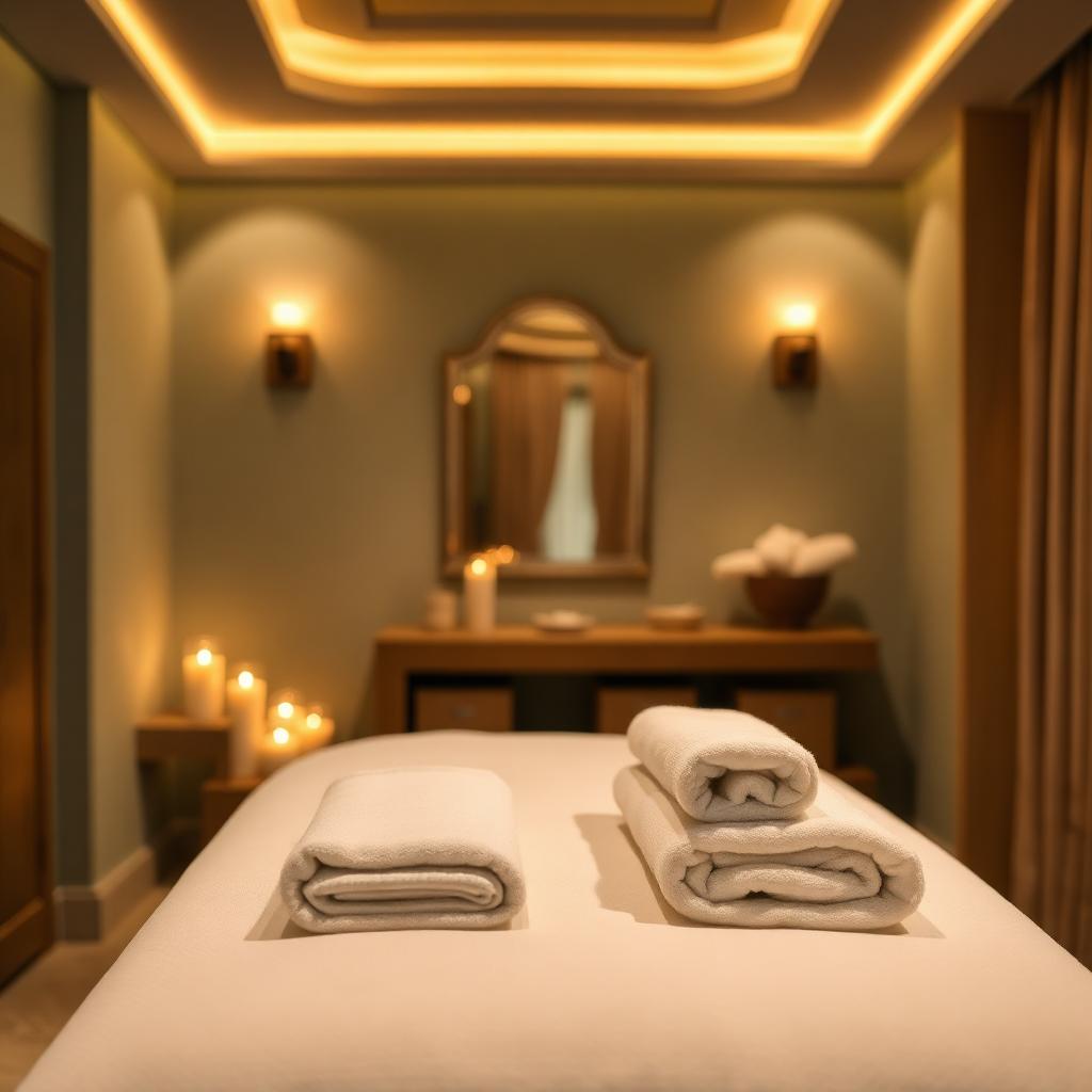 Sala de tratamientos en YOKO SPA